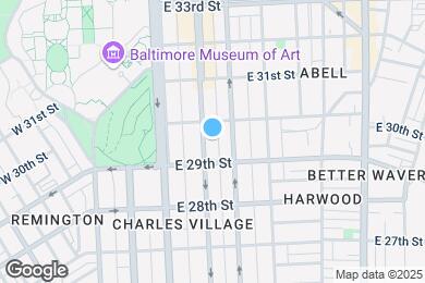 Map image of the property - 2925 St Paul St