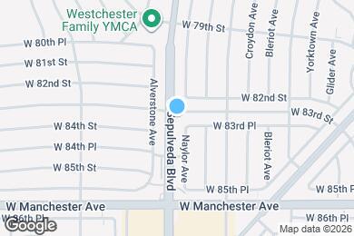 Map image of the property - 8302 S Sepulveda Blvd