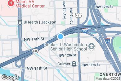 Map image of the property - 1350 NW 8th Ct