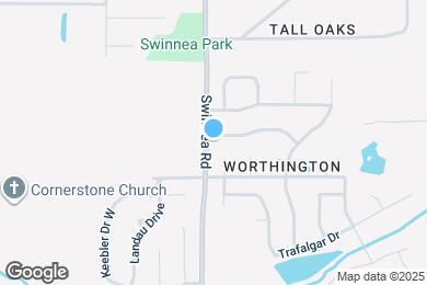 Map image of the property - 1015 Warwick Pl