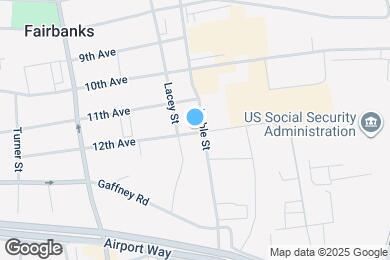 Map image of the property - 406 12th Ave