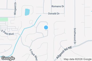 Map image of the property - 1601 Tappahannock Trail