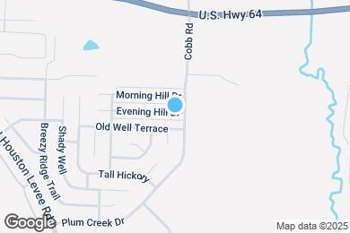 Map image of the property - 10253 Evening Hill Dr