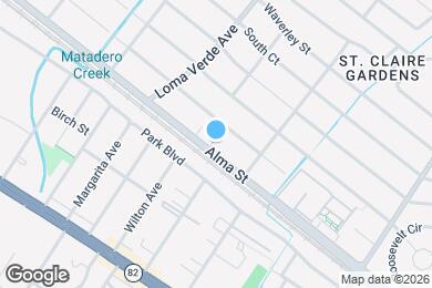 Map image of the property - 3213 Alma St