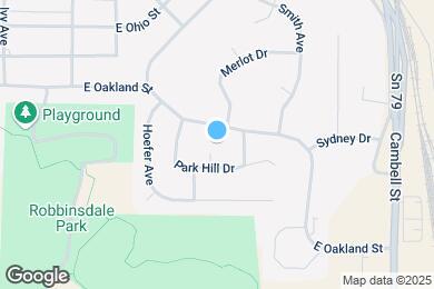 Map image of the property - 1028 Park Hill Ct