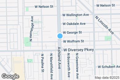Map image of the property - 2835 N Ashland Ave