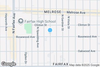 Map image of the property - 509 N Curson Ave