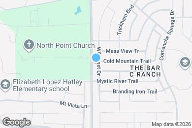 Map image of the property - 8113 Wildwest Dr