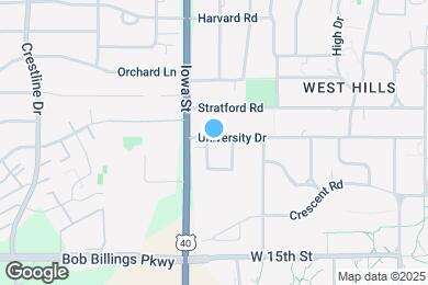 Map image of the property - 1302 Valley Ln