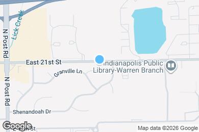 Map image of the property - 9404 Granville Pl