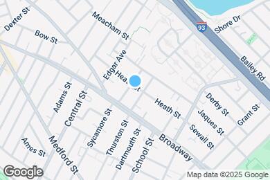 Map image of the property - 76 Heath St