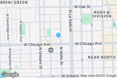 Map image of the property - 814 N Wells St