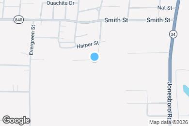 Map image of the property - 101 Oakdale St