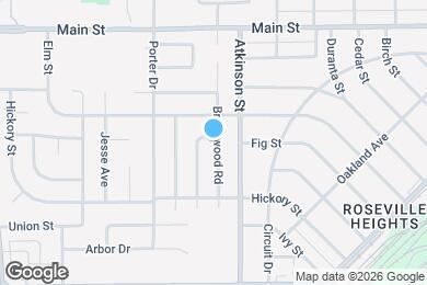Map image of the property - 316 Brookwood Rd
