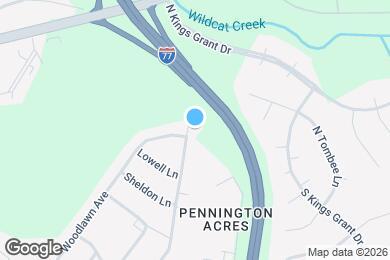 Map image of the property - 1506 Cedar Terrace