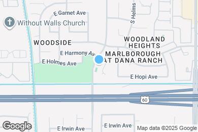 Map image of the property - 1438 S Creston Cir
