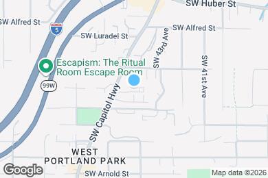 Map image of the property - 10634 SW Capitol Hwy