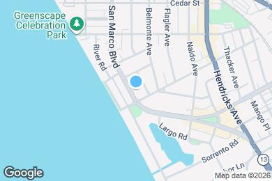 Map image of the property - 1781 San Marco Blvd
