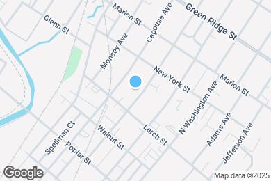 Map image of the property - 1329 Penn Ave