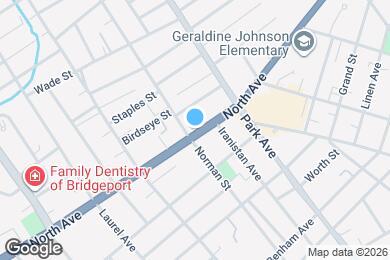 Map image of the property - 1872 North Ave