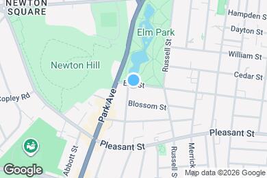 Map image of the property - 144 Elm St