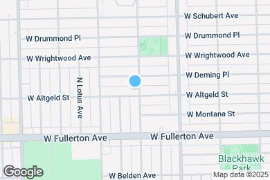 Map image of the property - 5304 W Altgeld St