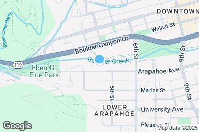 Map image of the property - 455 Arapahoe Ave
