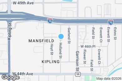 Map image of the property - 4670 Holland St