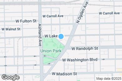 Map image of the property - 1409 W Randolph St