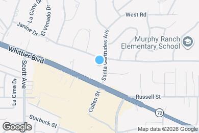 Map image of the property - Friendly Hills Apartments