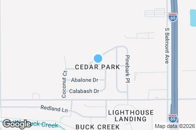 Map image of the property - 2502 Bristlecone Dr