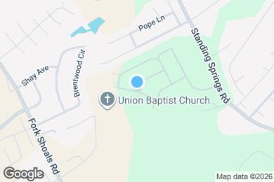 Map image of the property - 1100 Mission Hill Ln