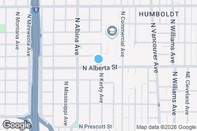 Map image of the property - 5005-5007-5007 N Kerby Ave