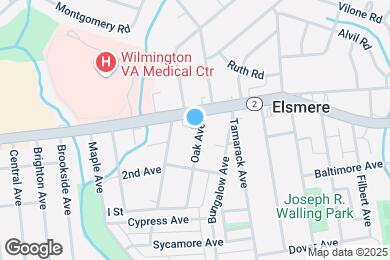 Map image of the property - 1 Oak Ave
