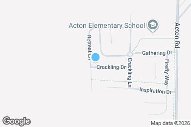 Map image of the property - 10610 Crackling Dr