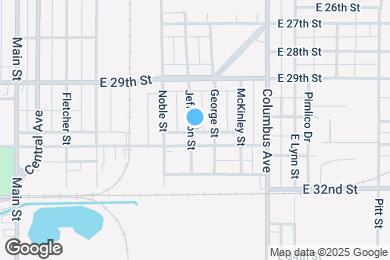 Map image of the property - 3020 Jefferson St