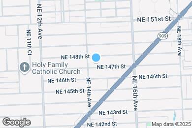 Map image of the property - 1429 NE 147th St
