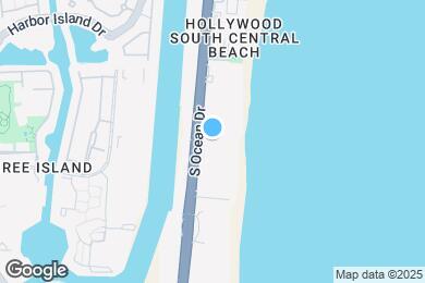 Map image of the property - 3000 S Ocean Dr