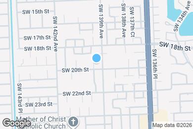 Map image of the property - 1981 SW 139th Ct