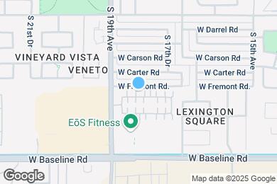 Map image of the property - 1822 W Minton St