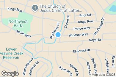 Map image of the property - 1045 Crown Dr