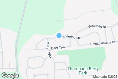 Map image of the property - 3212 Wandering Ln