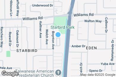 Map image of the property - 1123 Starbird Cir