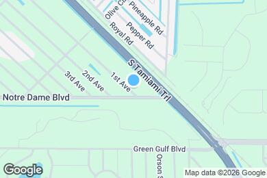 Map image of the property - 11594 1st Ave