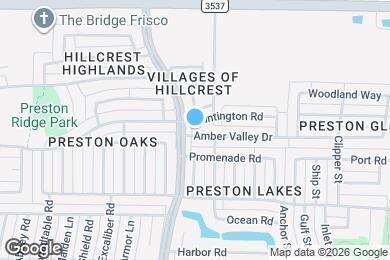 Map image of the property - 11112 Amber Valley Dr