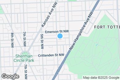 Map image of the property - 330 Delafield Pl NW