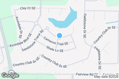 Map image of the property - 3458 Sandstone Trail SE