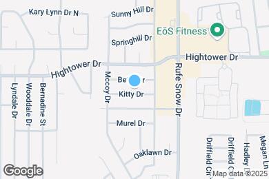 Map image of the property - 6629 Kitty Dr