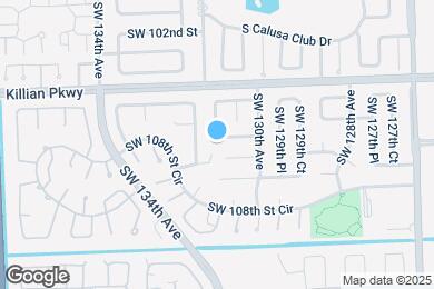 Map image of the property - 13170 SW 106th St