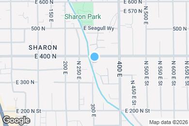 Map image of the property - 312 E 400 N